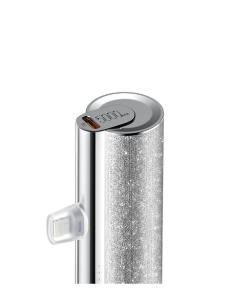 VEGER W0573 baterÃ­a externa 5000 mAh Plata