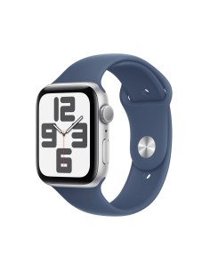 Apple Watch SE OLED 44 mm Digital 368 x 448 Pixeles Pantalla tÃ¡ctil Plata Wifi GPS (satÃ©lite)
