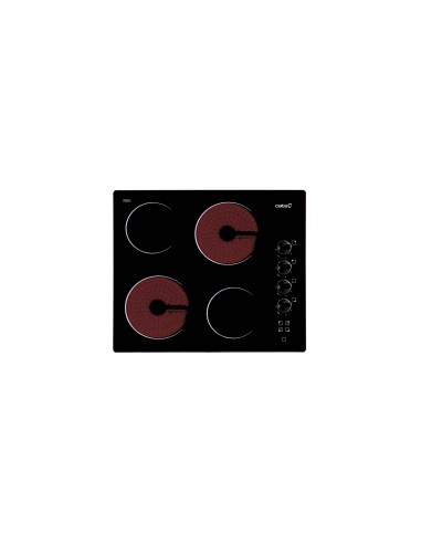 CATA 604 HVI Negro Integrado 59 cm CerÃ¡mico 4 zona(s)