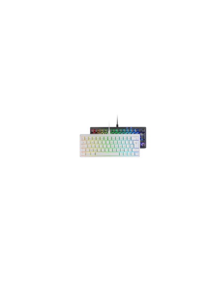 Mars Gaming MKMINIPRO, Teclado MecÃ¡nico Ultra-Compacto 60%, Switches MecÃ¡nicos Hot-Swappable, IluminaciÃ³n RGB Chroma, Teclado