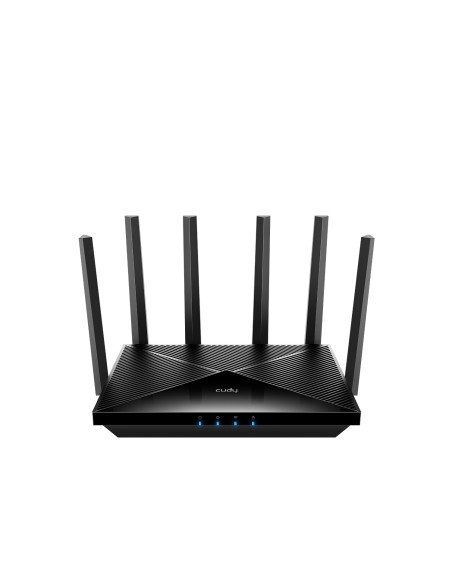 Cudy WR11000 router inalÃ¡mbrico 2.5 Gigabit Ethernet Tribanda (2.4 GHz / 5 GHz / 6 GHz) Negro