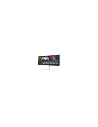 LG 38BQ85C-W pantalla para PC 95,2 cm (37.5") 3840 x 1600 Pixeles Quad HD+ Blanco