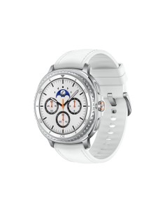 Samsung Galaxy Watch8 Classic 3,3 cm (1.3") AMOLED 46 mm Digital 438 x 438 Pixeles Pantalla tÃ¡ctil Plata Wifi GPS (satÃ©lite)