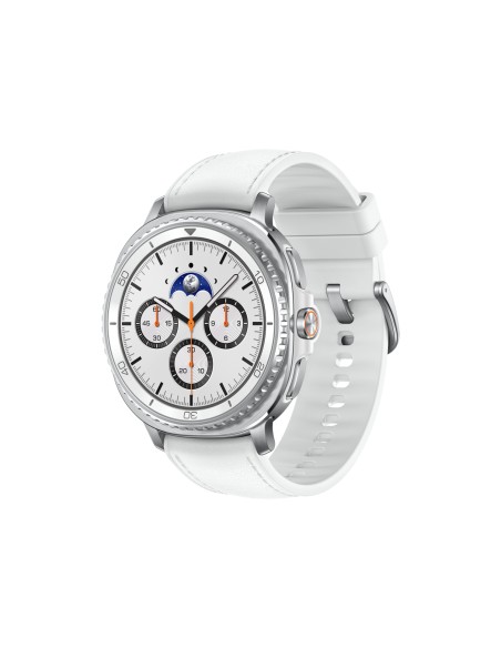 Samsung Galaxy Watch8 Classic 3,3 cm (1.3") AMOLED 46 mm Digital 438 x 438 Pixeles Pantalla tÃ¡ctil Plata Wifi GPS (satÃ©lite)