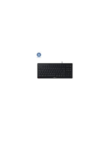 CHERRY STREAM KEYBOARD TKL teclado Universal USB AZERTY FrancÃ©s Negro