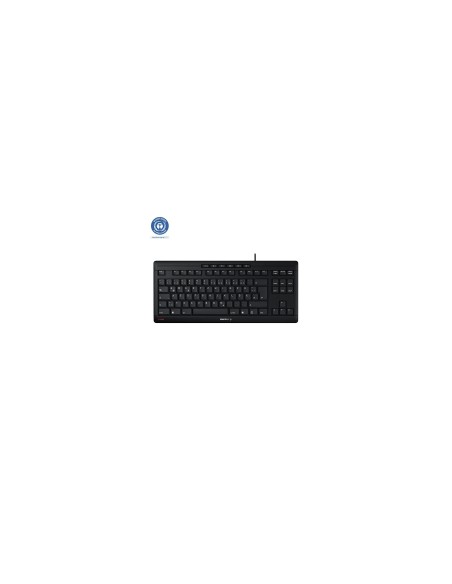 CHERRY STREAM KEYBOARD TKL teclado Universal USB AZERTY FrancÃ©s Negro