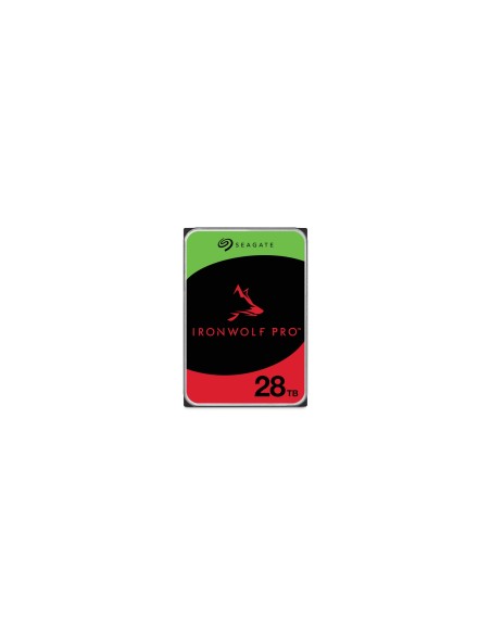 Seagate IronWolf Pro ST28000NT000 disco duro interno 28 TB 7200 RPM 512 MB 3.5" Serial ATA III