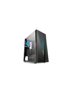 Abysm Gaming Danube Kolpa ARGB Caja PC ATX Cristal Templado USB 3.0 Negro