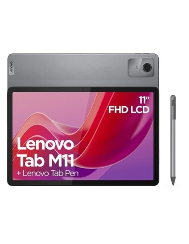 TABLET LENOVO TAB M11 CON LÁPIZ INCLUIDO 4GB RAM 128GB ROM GRIS