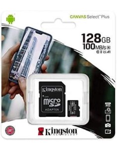 TARJETA MICRO SD 128GB KINGSTON 100MB/S