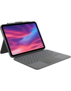 Logitech 920-011435 teclado para mÃ³vil QWERTZ AlemÃ¡n Smart Connector Gris