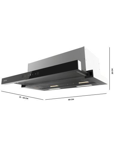 Bolero Flux TLT 604400 Glass Black A++