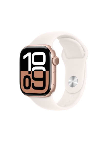 Apple Watch Series 10 OLED 42 mm Digital 374 x 446 Pixeles Pantalla tÃ¡ctil 4G Oro rosa Wifi GPS (satÃ©lite)