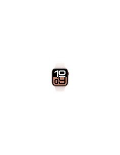 Apple Watch Series 10 OLED 42 mm Digital 374 x 446 Pixeles Pantalla tÃ¡ctil 4G Oro rosa Wifi GPS (satÃ©lite) 2