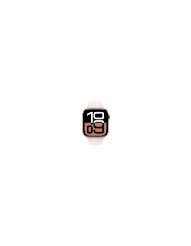Apple Watch Series 10 OLED 42 mm Digital 374 x 446 Pixeles Pantalla tÃ¡ctil 4G Oro rosa Wifi GPS (satÃ©lite)