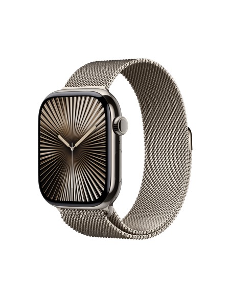 Apple Watch Series 10 OLED 46 mm Digital 416 x 496 Pixeles Pantalla tÃ¡ctil 4G Titanio Wifi GPS (satÃ©lite)