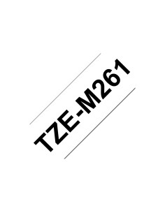 Brother TZE-M261 cinta para impresora de etiquetas Negro sobre blanco