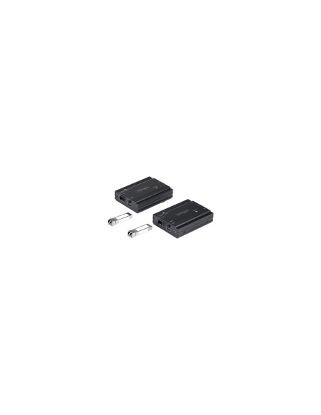StarTech.com Extensor KVM HDMI de 4K por Fibra - Alargador de Consola Switch KVM con VÃ­deo HDMI y USB Remoto - hasta 300m (Mult