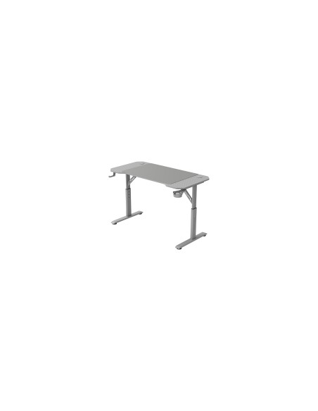 Mars Gaming MGD-ERGO120, Mesa Altura Ajustable 3 Posiciones, Superficie ErgonÃ³mica, Estructura MetÃ¡lica, Alfombrilla XXL, Sopo