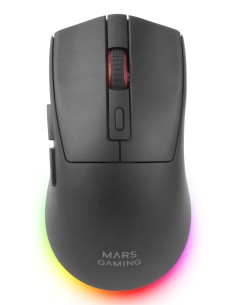 Mars Gaming MM-T3 ratÃ³n Juego mano derecha RF Wireless + Bluetooth + USB Type-A Ã“ptico 14400 DPI