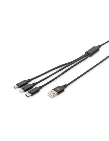 Digitus Cable de carga 3 en 1