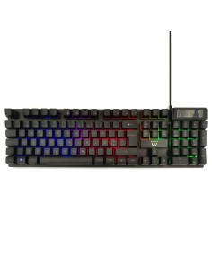 Ewent PL3319 teclado Juego USB QWERTY PortuguÃ©s Negro