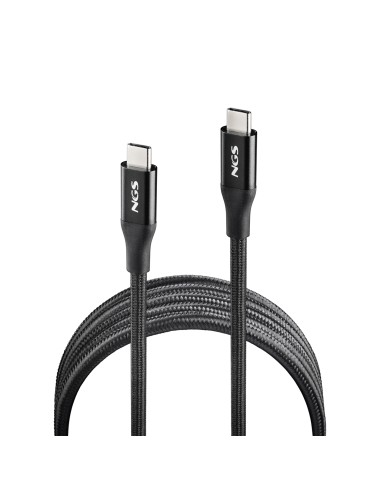 NGS KNOT 240W-2 cable USB 2 m USB C Negro