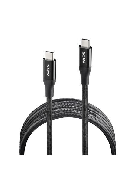 NGS KNOT 240W-2 cable USB 2 m USB C Negro