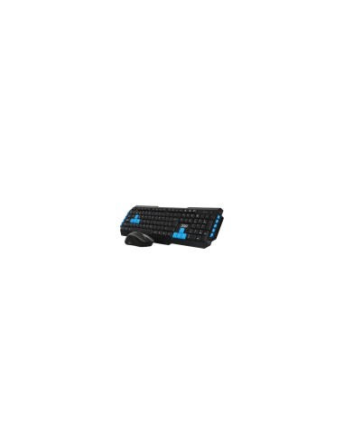 3GO COMBODRILEH2 teclado RatÃ³n incluido Juego USB QWERTY Negro