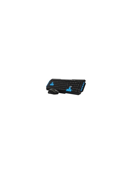 3GO COMBODRILEH2 teclado RatÃ³n incluido Juego USB QWERTY Negro