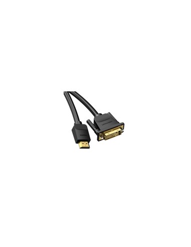 Vention Cable Conversor ABFBI/ DVI Macho - HDMI Macho/ 3m/ Negro