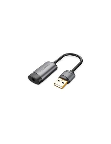 Vention Tarjeta de Sonido CDJHB/ USB Macho - Jack 3.5 Hembra
