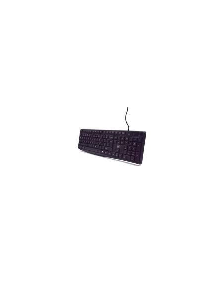 Ewent EW3002 teclado Oficina USB QWERTY PortuguÃ©s Negro