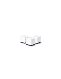 Mercusys Halo H50G (3-pack) Doble banda (2,4 GHz / 5 GHz) Wi-Fi 5 (802.11ac) Blanco Interno