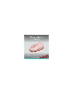 Logitech POP Mouse, ratÃ³n inalÃ¡mbrico Bluetooth compacto y portÃ¡til con botones programables y clics discretos, tecnologÃ­a E 2