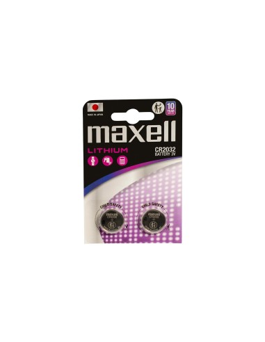 Maxell 12238500 pila domÃ©stica BaterÃ­a de un solo uso CR2032 Lithium-Manganese Dioxide (LiMnO2)