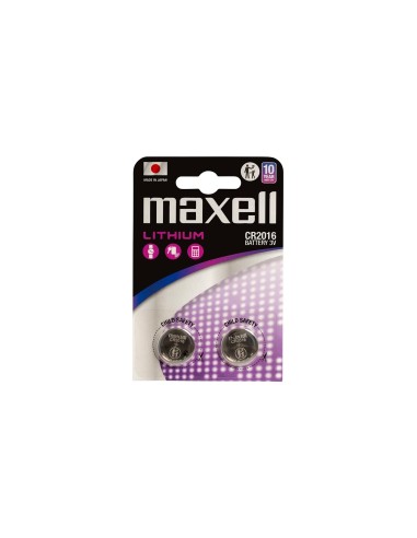 Maxell 12239100 pila domÃ©stica BaterÃ­a de un solo uso CR2016 Lithium-Manganese Dioxide (LiMnO2)
