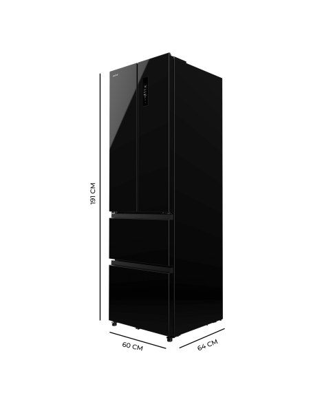 Bolero CoolMarket Combi F2D 400 Black Glass E