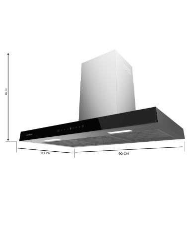 Bolero Flux TT 905500 Glass Black A++