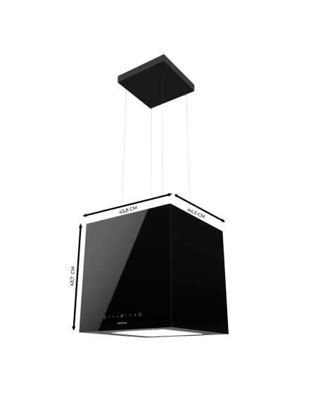 Bolero Flux CCT 448000 Glass Black A++