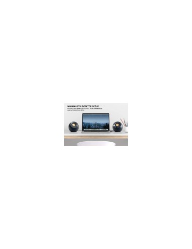 Creative Pebble 2.0 v2 altavoces speakers USB 2.0 pc Mac negro 51MF1695AA000