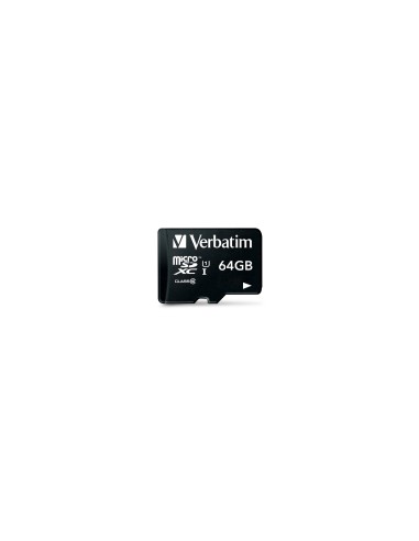 Memoria micro sd Verbatim Premium memoria flash 64 GB MicroSDXC Clase 10 44084