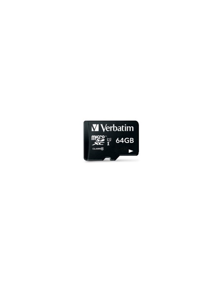 Memoria micro sd Verbatim Premium memoria flash 64 GB MicroSDXC Clase 10 44084
