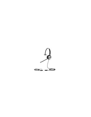 Yealink YHS36 Auriculares AlÃ¡mbrico Diadema Oficina/Centro de llamadas Negro, Plata