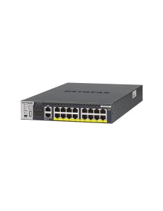 NETGEAR M4300-16X Gestionado L3 10G Ethernet (100/1000/10000) EnergÃÂ­a sobre Ethernet (PoE) 1U Negro