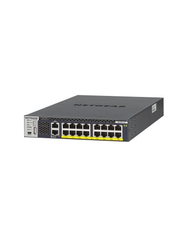 NETGEAR M4300-16X Gestionado L3 10G Ethernet (100/1000/10000) EnergÃÂ­a sobre Ethernet (PoE) 1U Negro