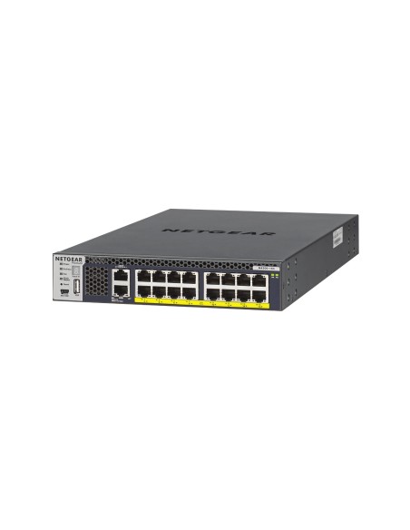 NETGEAR M4300-16X Gestionado L3 10G Ethernet (100/1000/10000) EnergÃÂ­a sobre Ethernet (PoE) 1U Negro
