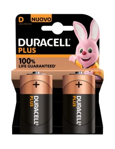 Duracell Plus 100 D BaterÃÂ­a de un solo uso Alcalino