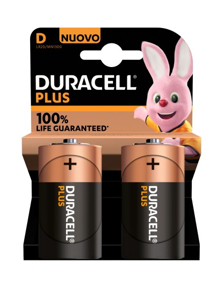 Duracell Plus 100 D BaterÃÂ­a de un solo uso Alcalino