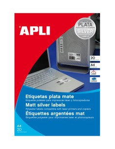 APLI 01227 etiqueta de impresora Blanco Etiqueta para impresora autoadhesiva